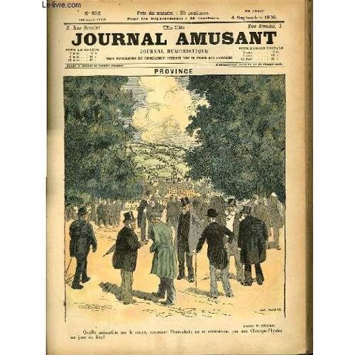 Le Journal Amusant - Nouvelle Série N°532. Province