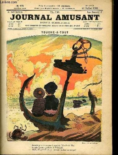 Le Journal Amusant - Nouvelle Série N°472. Touche-À-Tout