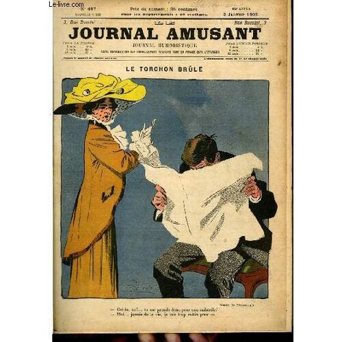 Le Journal Amusant - Nouvelle Série N°497. Le Trochon Brûle