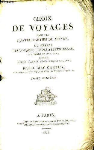 Choix De Voyages Dans Les Quatre Parties Du Monde. Tome 10 : Voyages En Europe