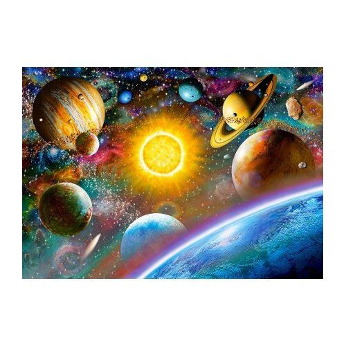 Puzzle 500 Pieces - Les Planetes Et Le Systeme Solaire - Collection Univers - Espace
