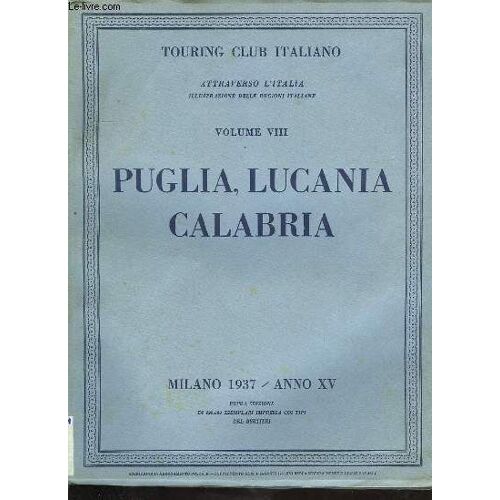 Puglia, Lucania, Calabra