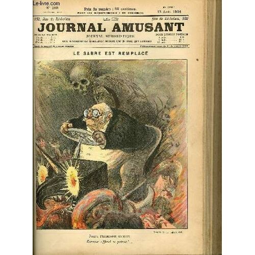Le Journal Amusant - Nouvelle Série N°268. Le Sabre Est Remplacé