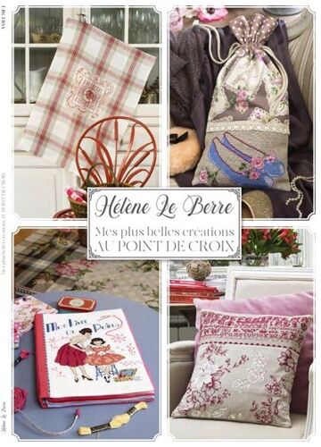 Mes Plus Belles Creations Au Point De Croix 1h Le Berre Helene