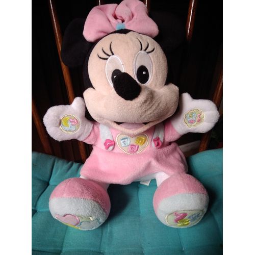 Peluche Parlante Minnie Interactive 30cm Disney Clementoni