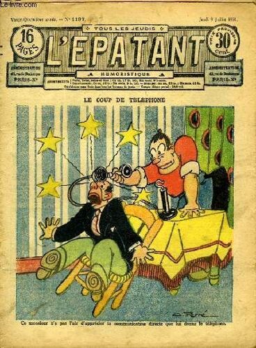L'epatant N°1197, 24ème Année : Le Coup De Téléphone