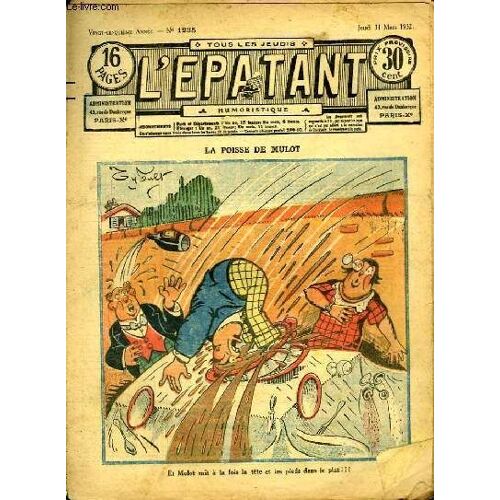 L'epatant N°1235, 25ème Année : La Poisse Au Mulot
