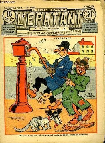 L'epatant N°1343, 26ème Année : Vengeance