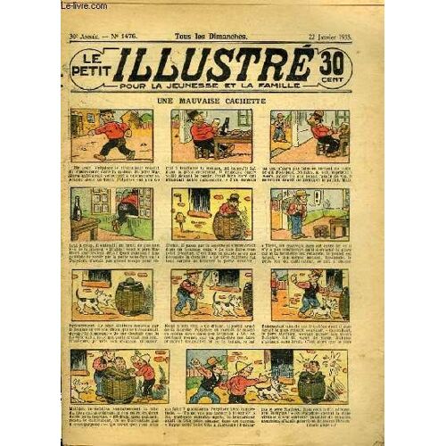 Le Petit Illustré Pour La Jeunesse Et La Famille N°1476 : Une Mauvaise Cachette