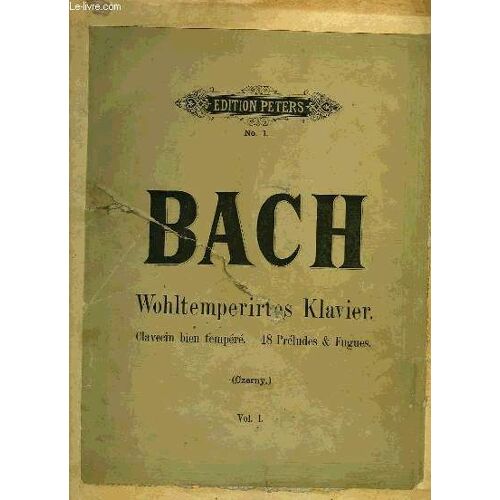 Clavecin Bien Tempere / 48 Preludes Et Fugues