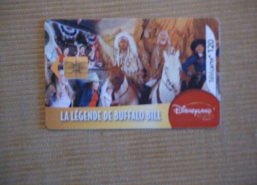 Carte Tél "La Légende De Buffalo Bill" Disneyland
