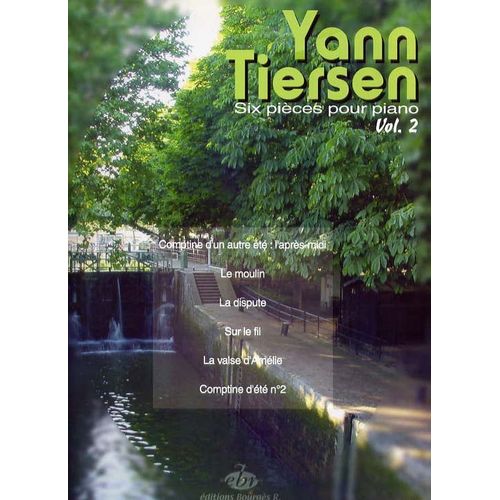 Tiersen Yann Six Pieces P Vol 2 A.Poulain