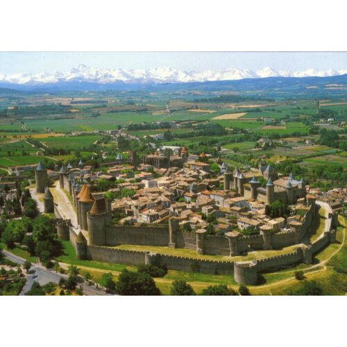 Carcassonne Vue Aérienne