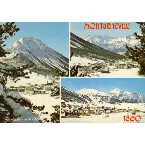 05 Hautes Alpes - Mongenevre - Le Janus- Le Chaberton
