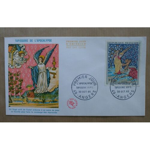 Enveloppe  Premier Jour Tapisserie De L'apocalypse