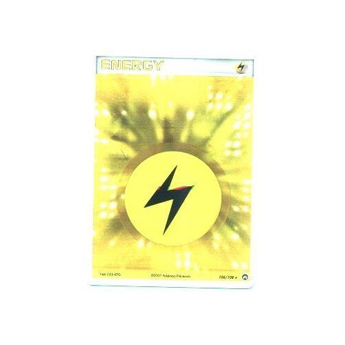 Pokemon Francaise Gardiens Du Pouvoir Énergie Holo N° 106/108 Énergie Électrique
