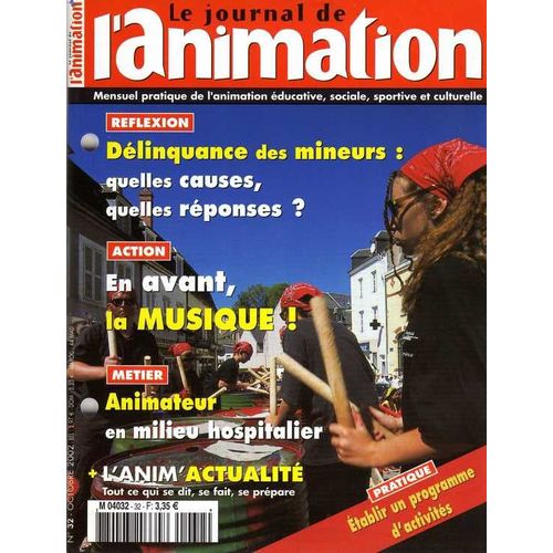 Le Journal De L'animation  N° 32