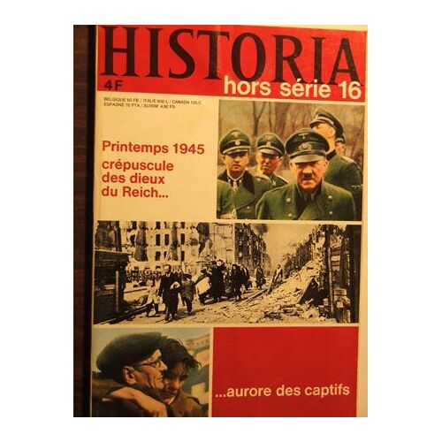 Historia N° 16 Hors Série  Mars 1970