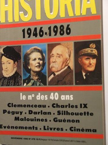 Historia N° 479 Novembre 1986