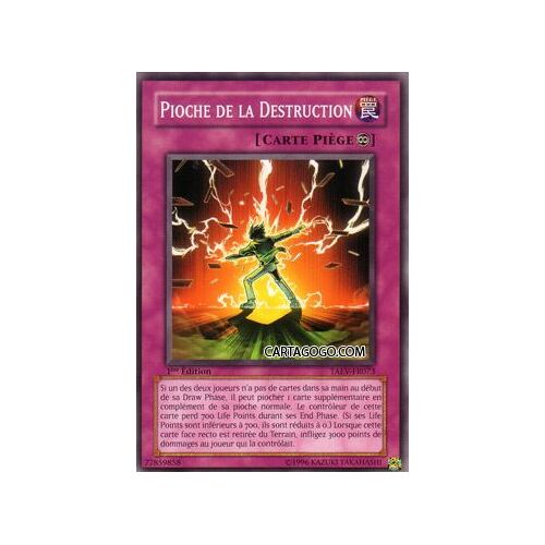 Pioche De La Destruction - Yu-Gi-Oh- Taev -Fr 073 -Vf
