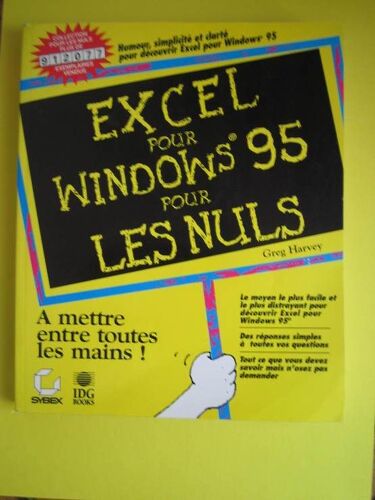 Excel Windows 95 P.Les Nuls