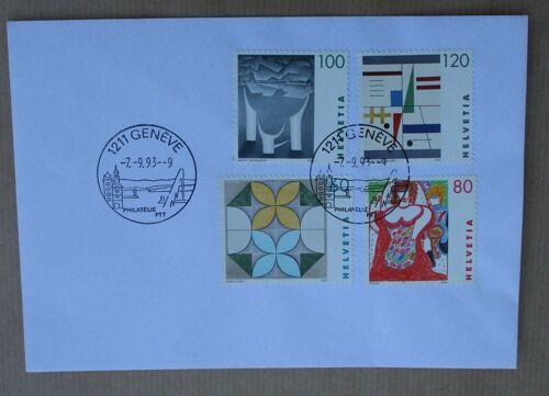 Enveloppe  Premier Jour  Suisse, 1993