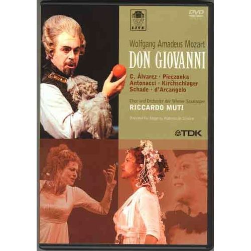 Mozart - Don Giovanni / Alvarez, Pieczonka, Antonacci, Kirchschlager, D'arcangelo, Schade, Regazzo, Selig, Muti, Vienna Opera