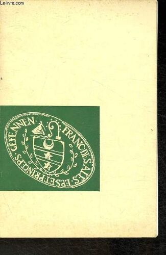 Centenaire De La Société Saint François De Sales -Sommaire:Paul Vi Nous Parles- Mission Des Laîcs Après Vatican Ii- Présentation De La Société- Notre Vie Salésienne- Plan De La Règle De Vie- Note(...)
