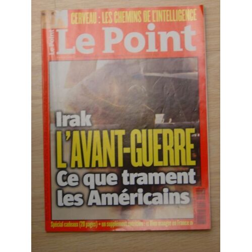Le Point N° 1576 : Irak, L'avant-Guerre