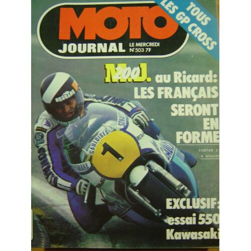 Moto Journal N° 503 : Essai 550 Kawa