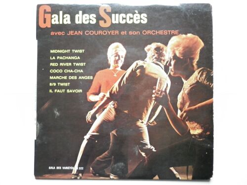 Jean Couroyer Et Son Orchestre 45t Ep Vinyle Gala Des Succès Avec Hallyday Mint
