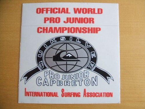 Autocollant Quiksilver Pro-Junior Capbreton