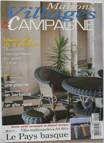 Maisons Villages & Campagne  N° 2 : Idées D'ici Et D'ailleurs