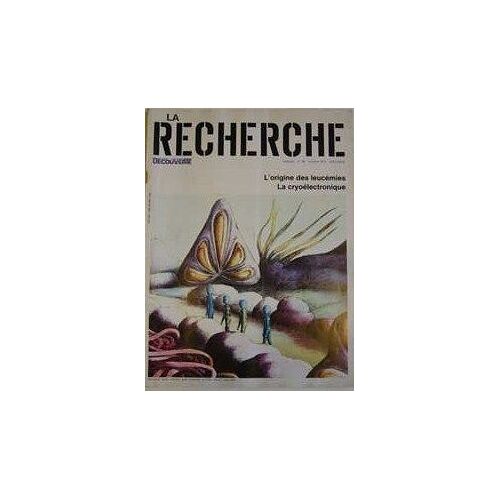 La Recherche  N° 38 : L'origine Des Leucémies, La Cryoélectronique