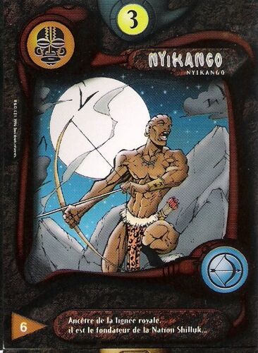 Deus - Carte 6 - Nyikango