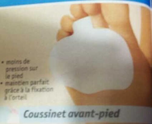 Coussinet En Gel Pour Avant-Pied Avec Fixation Orteil