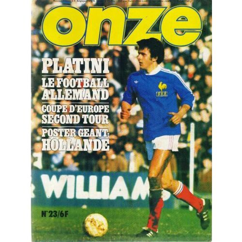 Onze  N° 23 : Football Platini Baronchelli Linderoth Nantes Lens Bastia