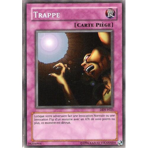 Trappe - Carte Yu-Gi-Oh - Carte Piège