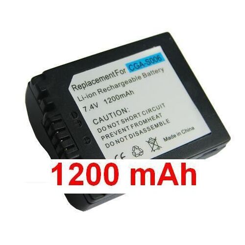 Batterie CGR-S006 - pour Lumix DMC FZ8