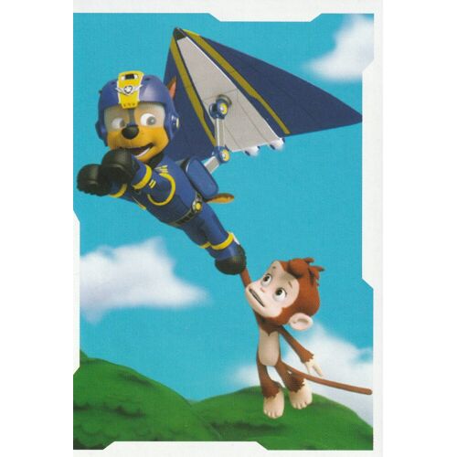 N° 54 - Stickers Image Panini Vignette La Pat Patrouille En Mission - 2017