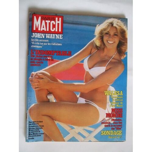 Paris Match  N° 1644 : John Wayne. L'indomptable. Miss Monde.Walesa.
