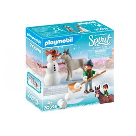 Playmobil 70398 - La Mèche Et Monsieur Carotte En Hiver