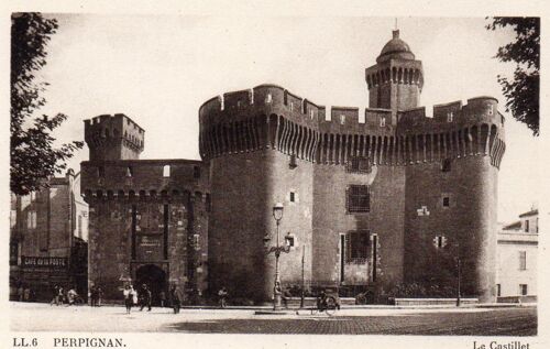 Carte Postale Ancienne - Perpignan - Le Castillet