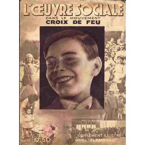 L'oeuvre Sociale Dans Le Mouvement Croix De Feu