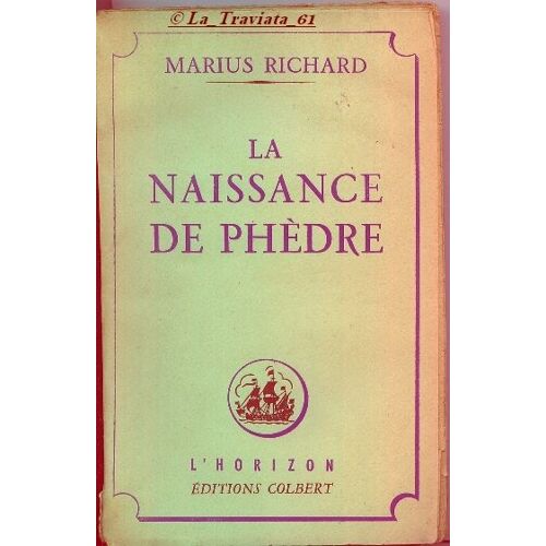 La Naissance De Phèdre