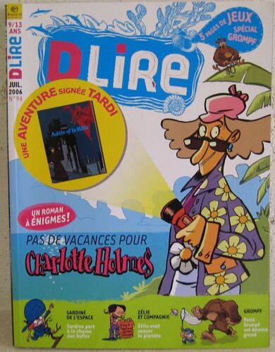 Dlire N° 94 : Pas De Vacances Pour Charlotte Holmes