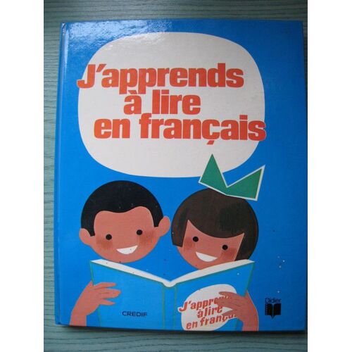 J'apprends A Lire En Francais