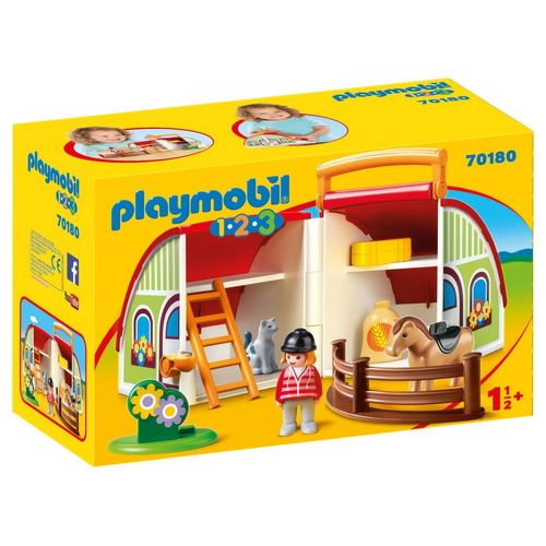 Playmobil 70180 - Centre équestre transp