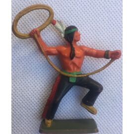 Figurine Indien Avec Lasso, Far-West, Cow-Boy, Starlux,