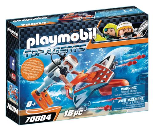Playmobil 70004 - Propulseur sous-marin SPY TEAM